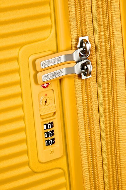 American Tourister Soundbox 32G001 golden yellow