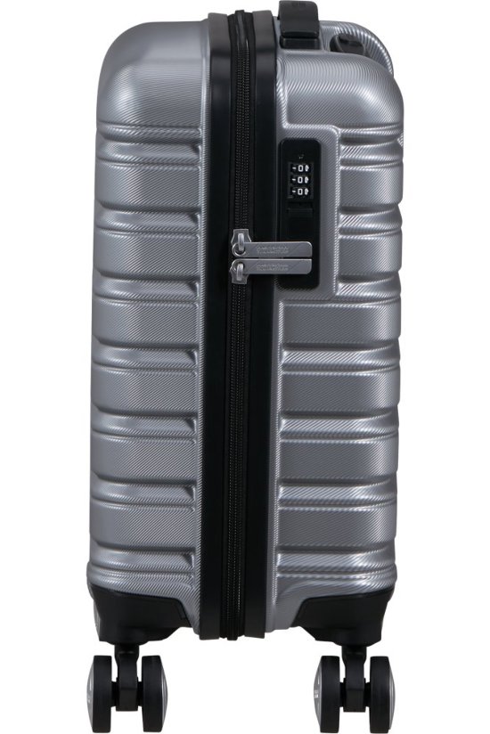 American Tourister Flashline ME8*008 Spinner con ruote rimovibili Sky Silver