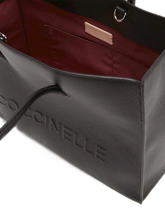Coccinelle AQBB 1802 Myrtha Maxi Logo nera