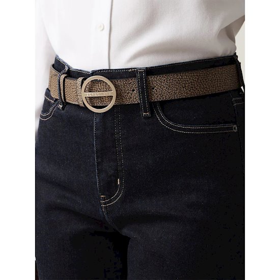 Borbonese cintura 901035AG2 OP natural/black