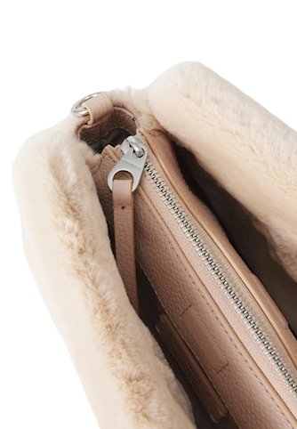 Coccinelle AT695801 Boheme eco-fur natural/rosette