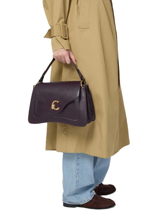 Coccinelle AASSK1801 C-Me Calf prune