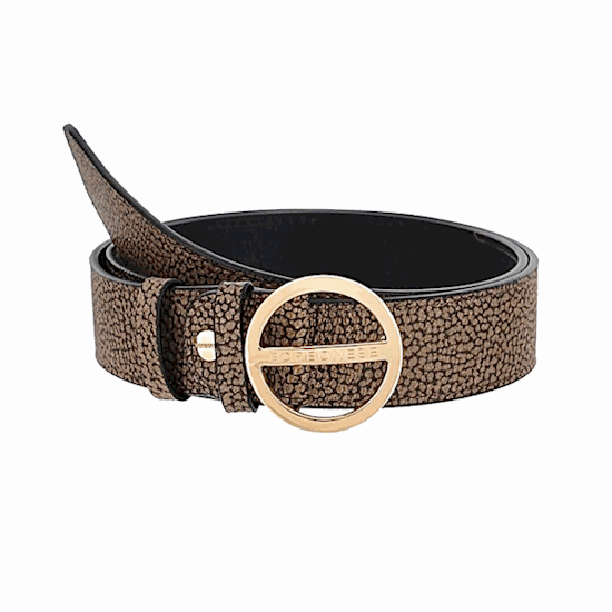 Borbonese cintura 901035AG2 OP natural/black