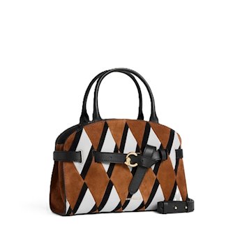Coccinelle AATLD1802 Sabine New geometric multi cognac//nero