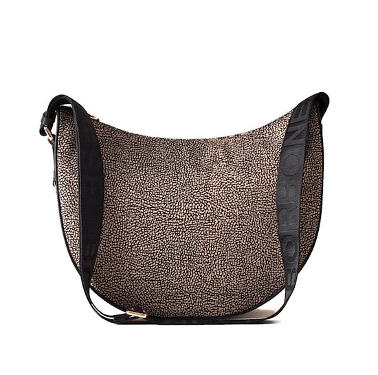 Borbonese Luna Middle 934411I15 OP classico/nero