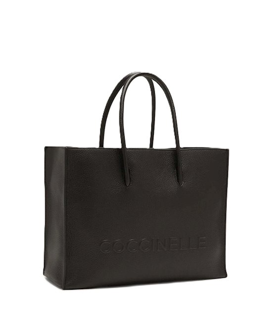 Coccinelle AQBB 1802 Myrtha Maxi Logo nera