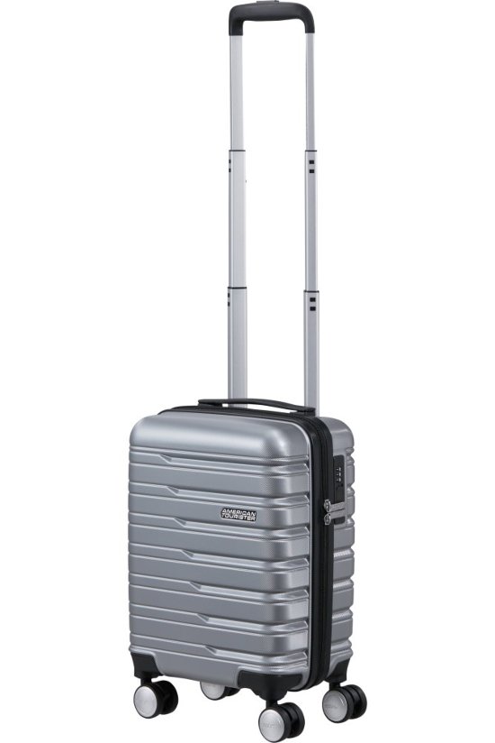 American Tourister Flashline ME8*008 Spinner con ruote rimovibili Sky Silver