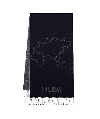 Alviero Martini 1ª Classe sciarpa KS606 blu cobalto