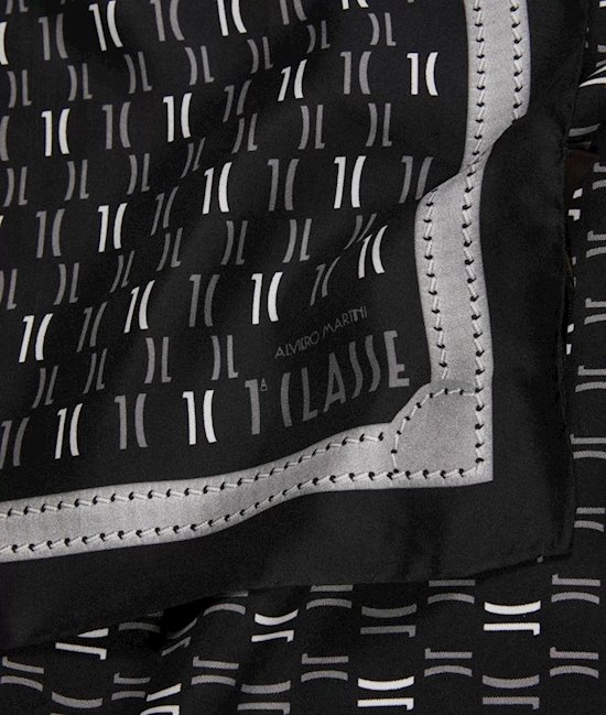 Alviero Martini 1ª Classe Monogram foulard K4090 nero
