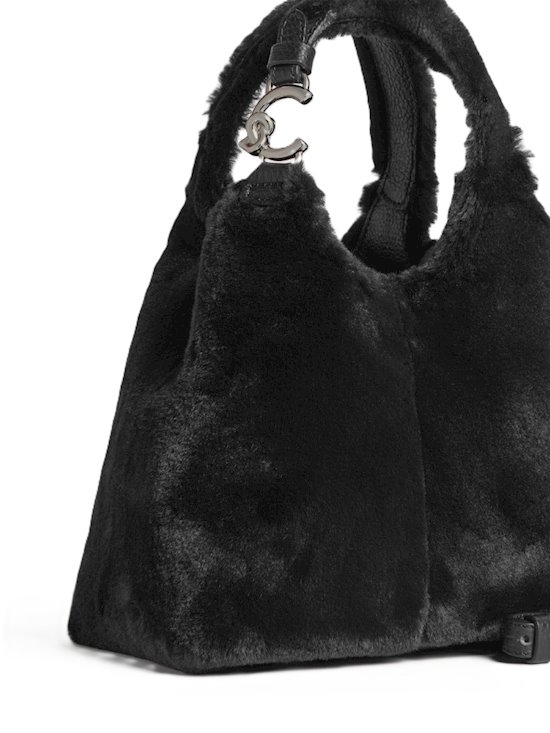 Coccinelle ATHD5801 C-Easy eco-fur nera