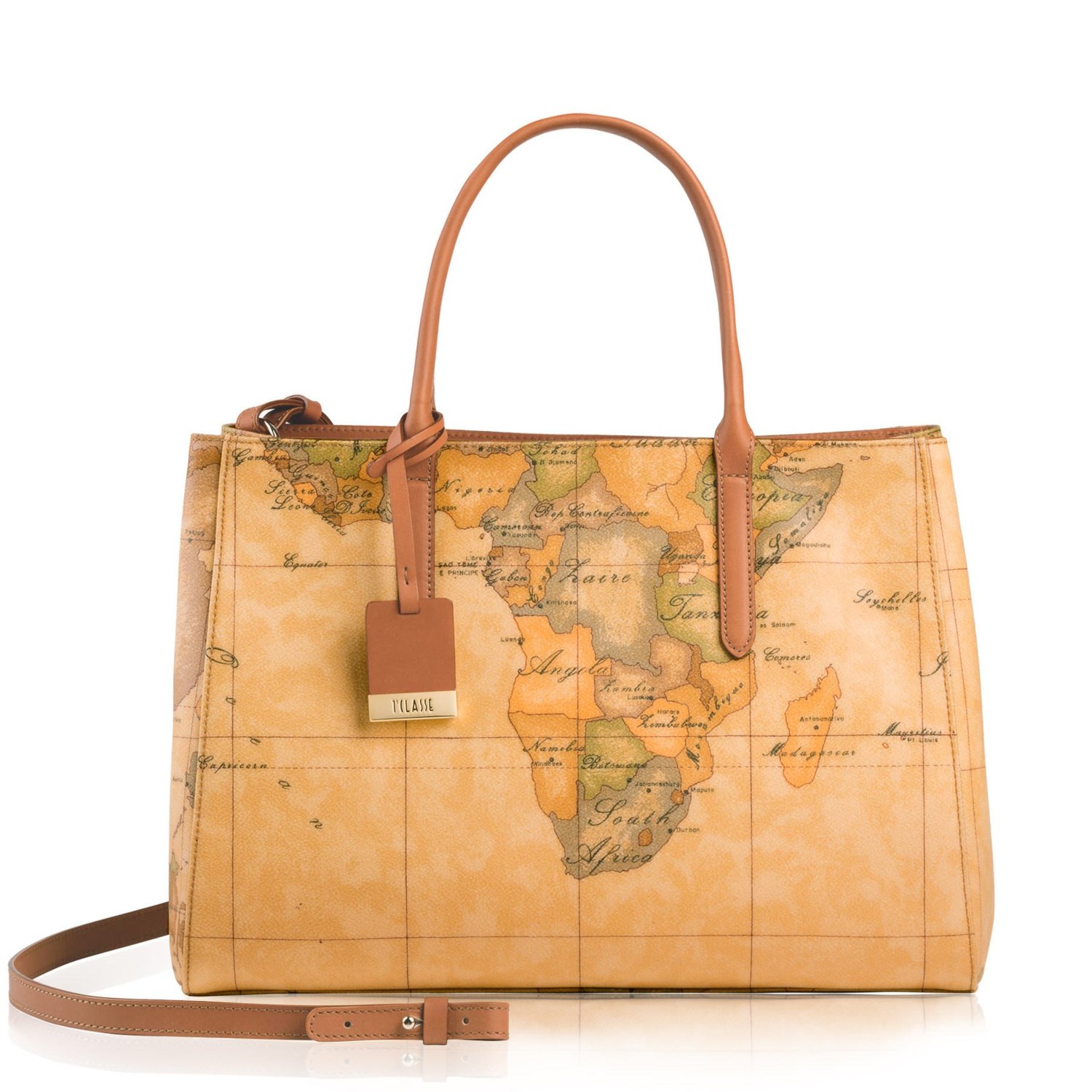 Set Asciugamani Geo Classic Alviero Martini 1ª Classe - 60x110cm + Ospite 40x60cm, Tortora - Foto 5