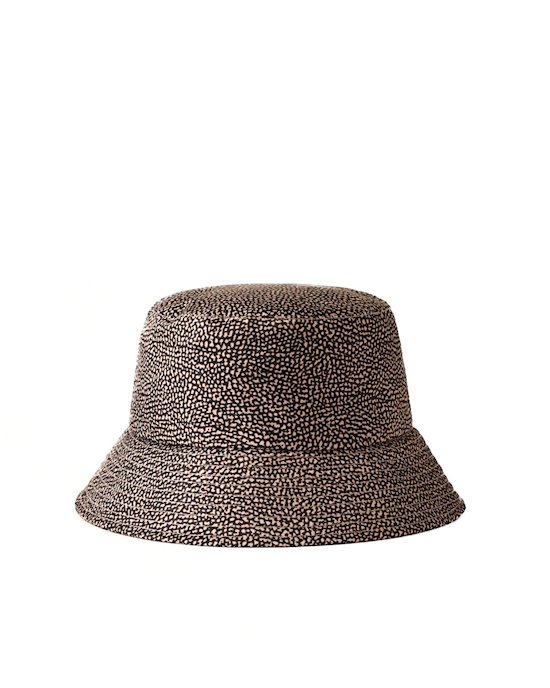 Borbonese 6DP095 cappello antipioggia OP natural/black