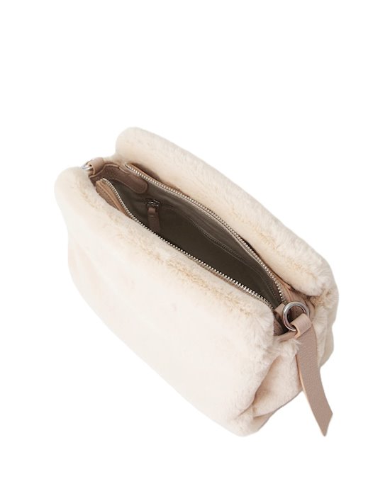 Coccinelle AT695801 Boheme eco-fur natural/rosette