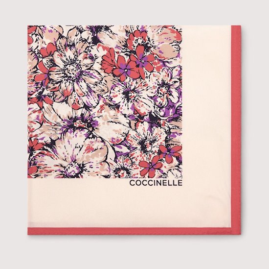 Coccinelle foulard NVV 380101 multi creamy pink