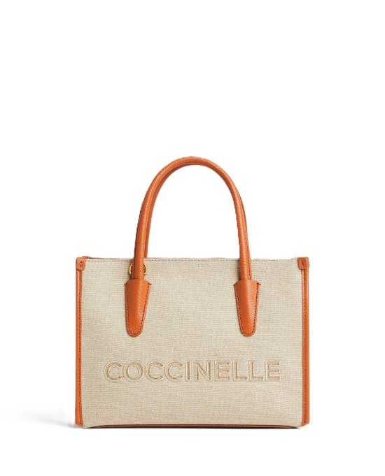 Coccinelle AAUAL1801 Myrtha26 Canvas natural/crab