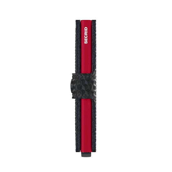 Secrid Miniwallet Cubic Black-Red