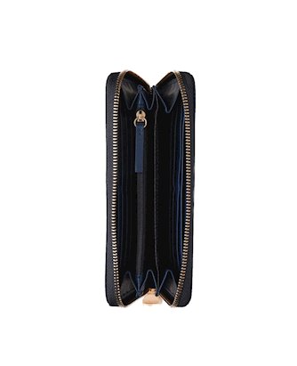 Borbonese portafoglio zip around 930155I15 blu