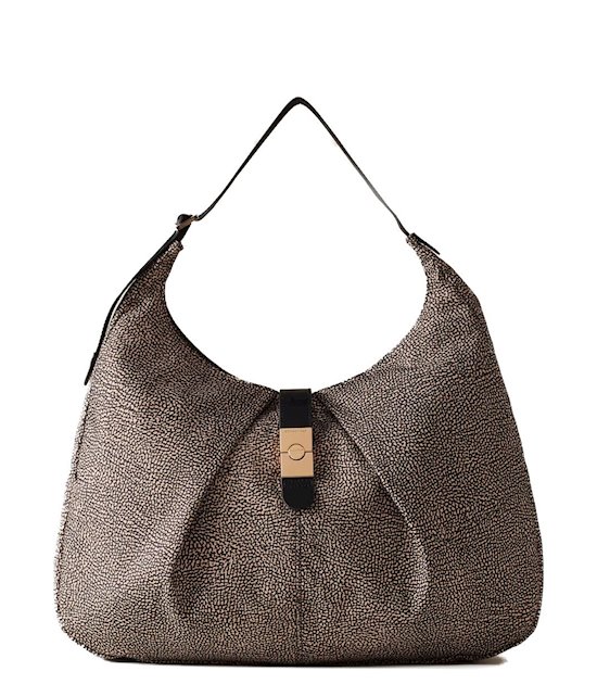 Borbonese 923939I15 Cortina large OP naturale/nero