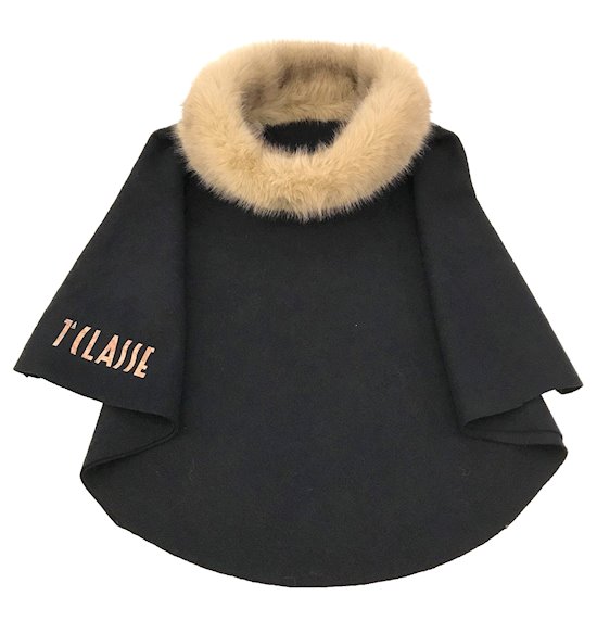 Alviero Martini 1ª Classe poncho KP076 nero