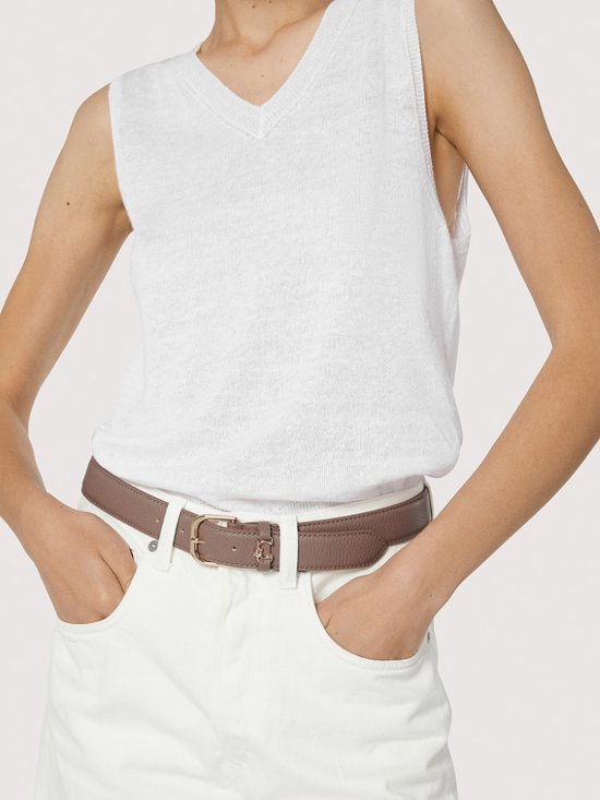 Coccinelle cintura donna TOS1106 Metal Loop nera