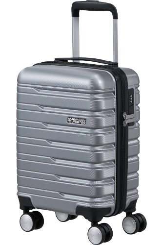 American Tourister Flashline ME8*008 Spinner con ruote rimovibili Sky Silver