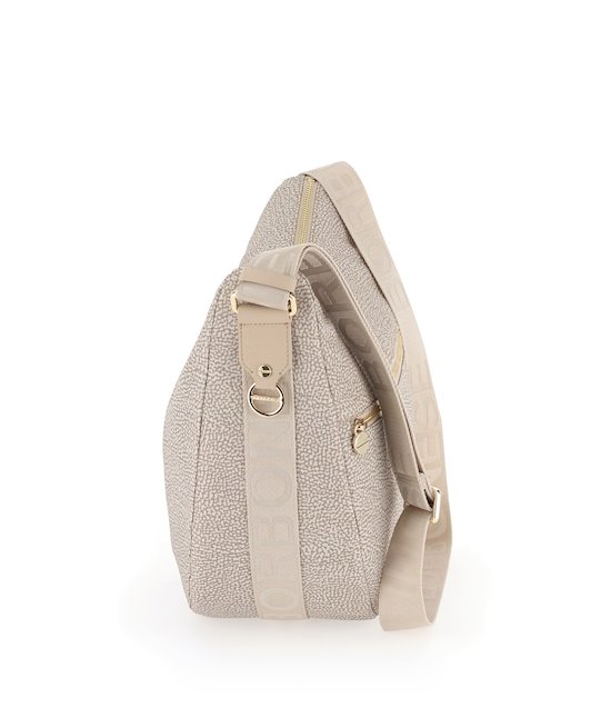Borbonese Luna bag Medium 934109I15 sabbia