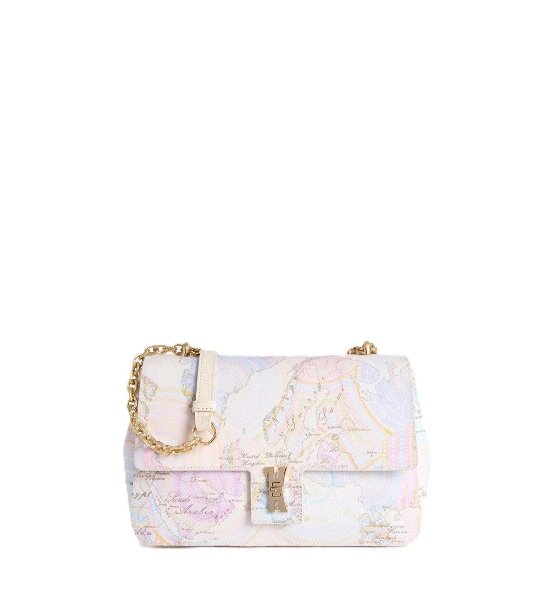 Alviero Martini 1ª Classe AALF02 Bay Lock Bag stampa Geo Dots Art.