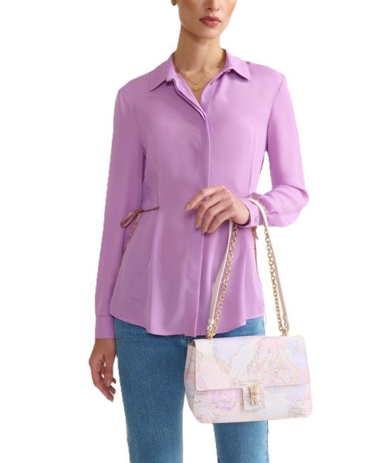 Alviero Martini 1ª Classe AALF02 Bay Lock Bag stampa Geo Dots Art.