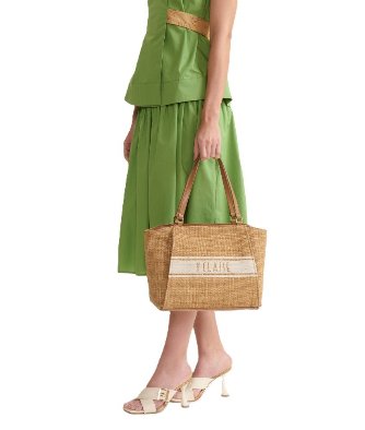 Alviero Martini 1ª Classe AALE90 Rafia Coast cuoio