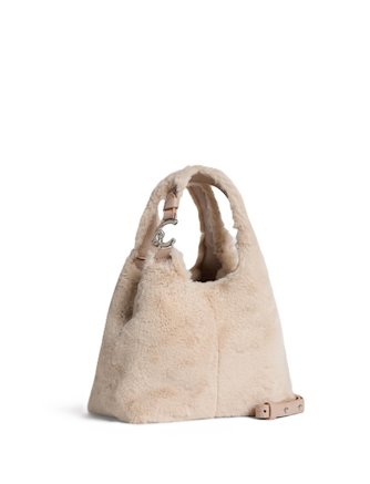Coccinelle ATHD5801 C-Easy eco-fur natural/rosette