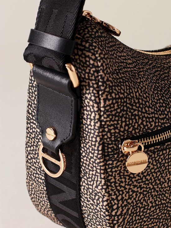 Borbonese Luna bag Small 934107I15 OP classico/nero