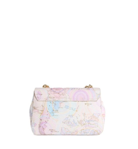 Alviero Martini 1ª Classe AALF02 Bay Lock Bag stampa Geo Dots Art.