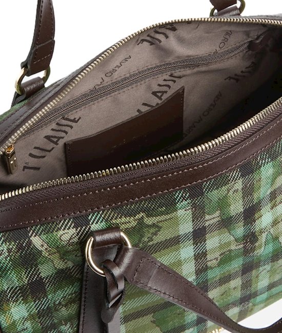 Alviero Martini 1ª Classe ALLD44 Tartan Soul verde muschio