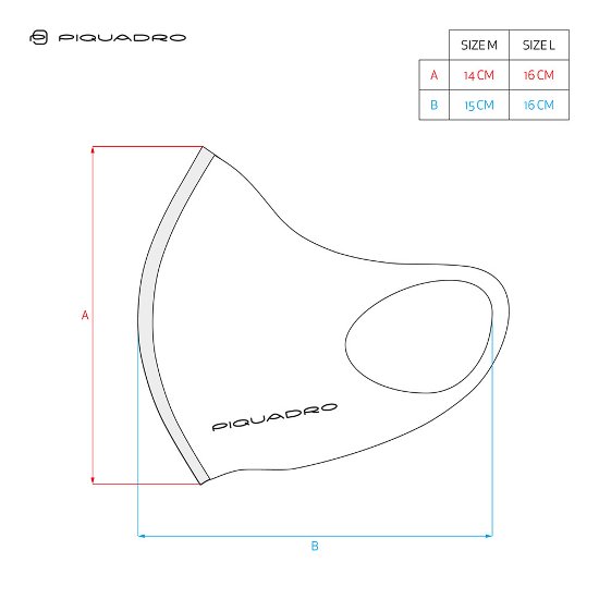 Piquadro Collezione Re Start AC5486RS mascherina grigia