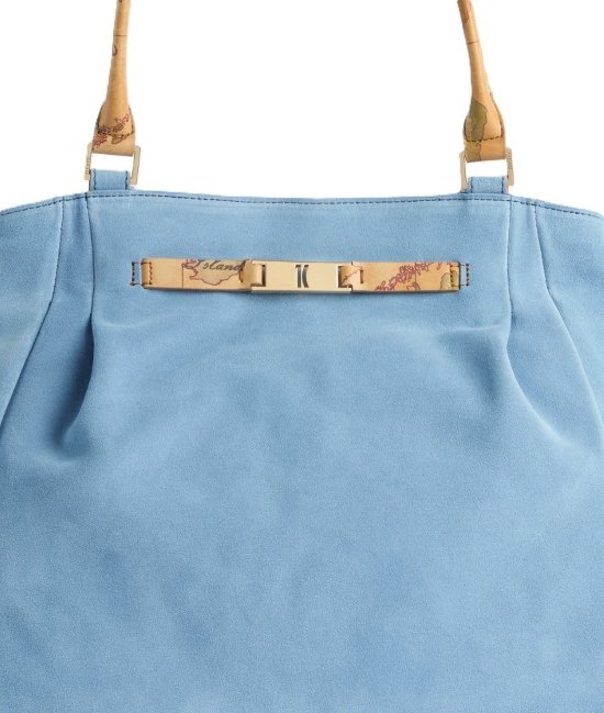 Alviero Martini 1ª Classe AALF01 Country Bag azzurro.