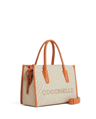 Coccinelle AAUAL1801 Myrtha26 Canvas natural/crab