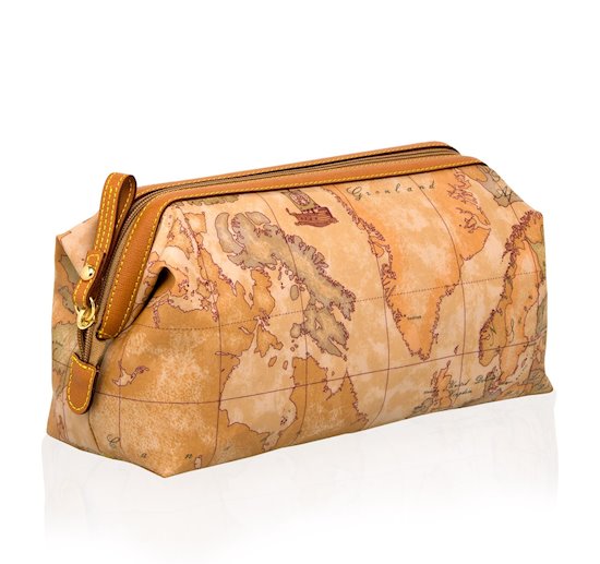 Alviero Martini 1ª Classe beauty case Geo Soft M062 naturale
