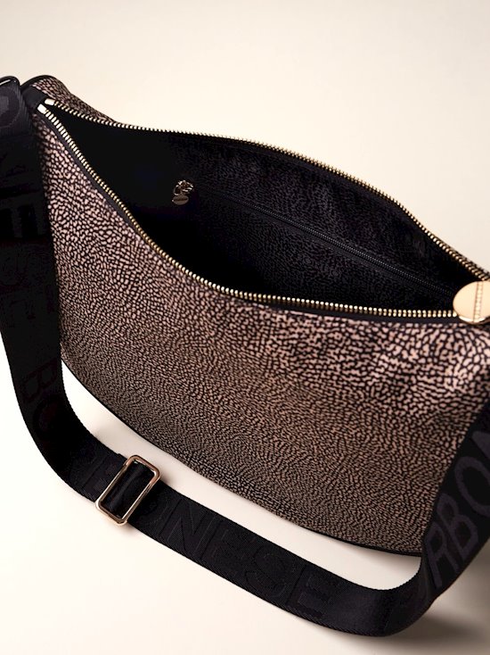 Borbonese Luna Middle 934411I15 OP classico/nero