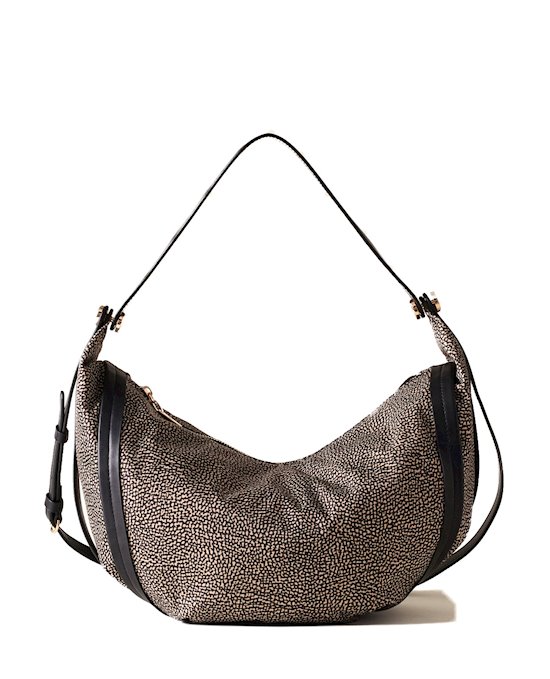 Borbonese 924175AH1 New Orbit OP naturale/nero