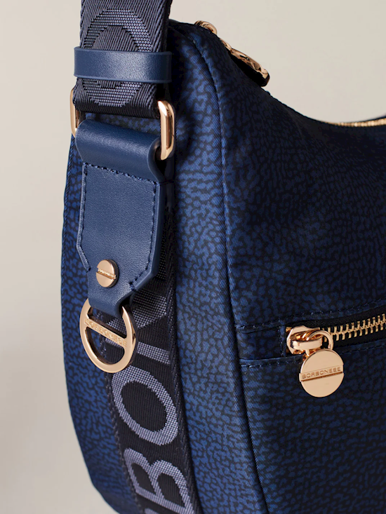Borbonese Luna bag Middle 934108I15 blu