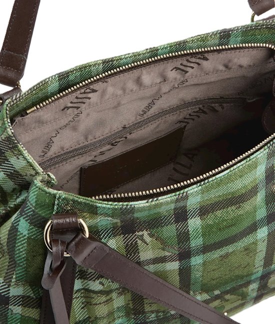 Alviero Martini 1ª Classe ALLD45 Tartan Soul verde muschio