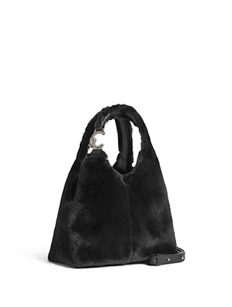 Coccinelle ATHD5801 C-Easy eco-fur nera