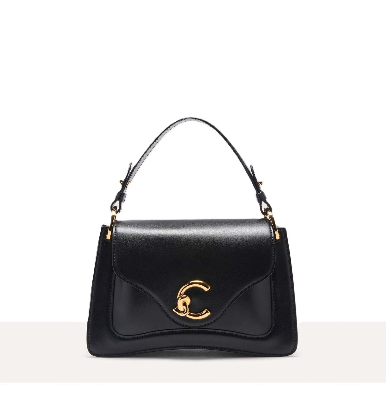 Coccinelle AASSK1802 C-Me Calf Cocker nera