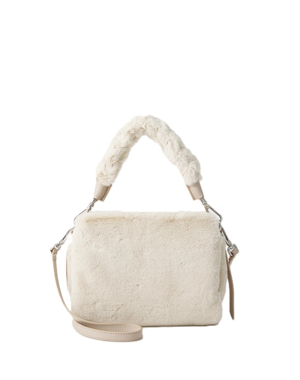 Coccinelle AT695801 Boheme eco-fur natural/rosette