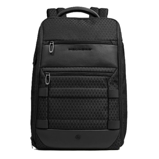 Piquadro Hexagon CA6828W139 zaino modulabile 2 in 1 nero 