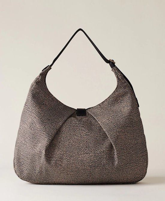 Borbonese 923939I15 Cortina large OP naturale/nero
