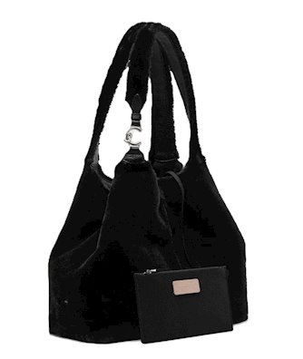 Coccinelle ATHD1101 C-Easy eco-fur nera