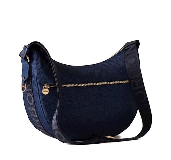 Borbonese Luna bag Middle 934108I15 blu