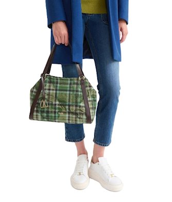 Alviero Martini 1ª Classe ALLD45 Tartan Soul verde muschio