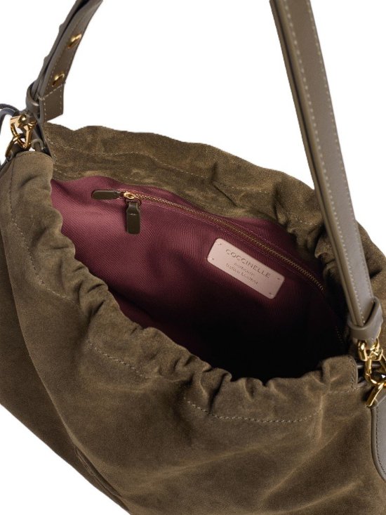 Coccinelle AAV9G1303 Lidia Suede fango